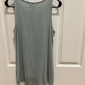 Sage green tank from Maurice’s